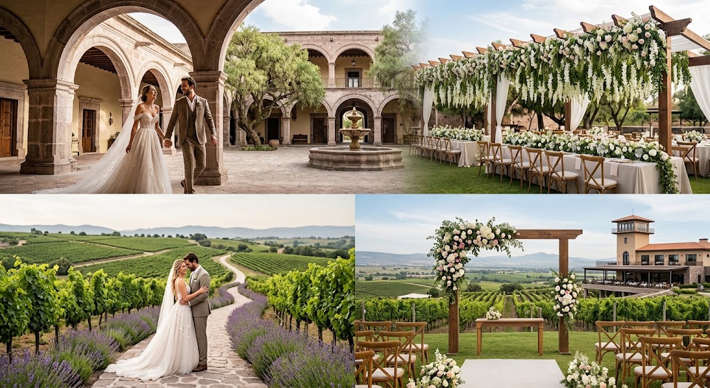 Guía Definitiva de Bodas en Querétaro 2026: Las Mejores Haciendas y Viñedos